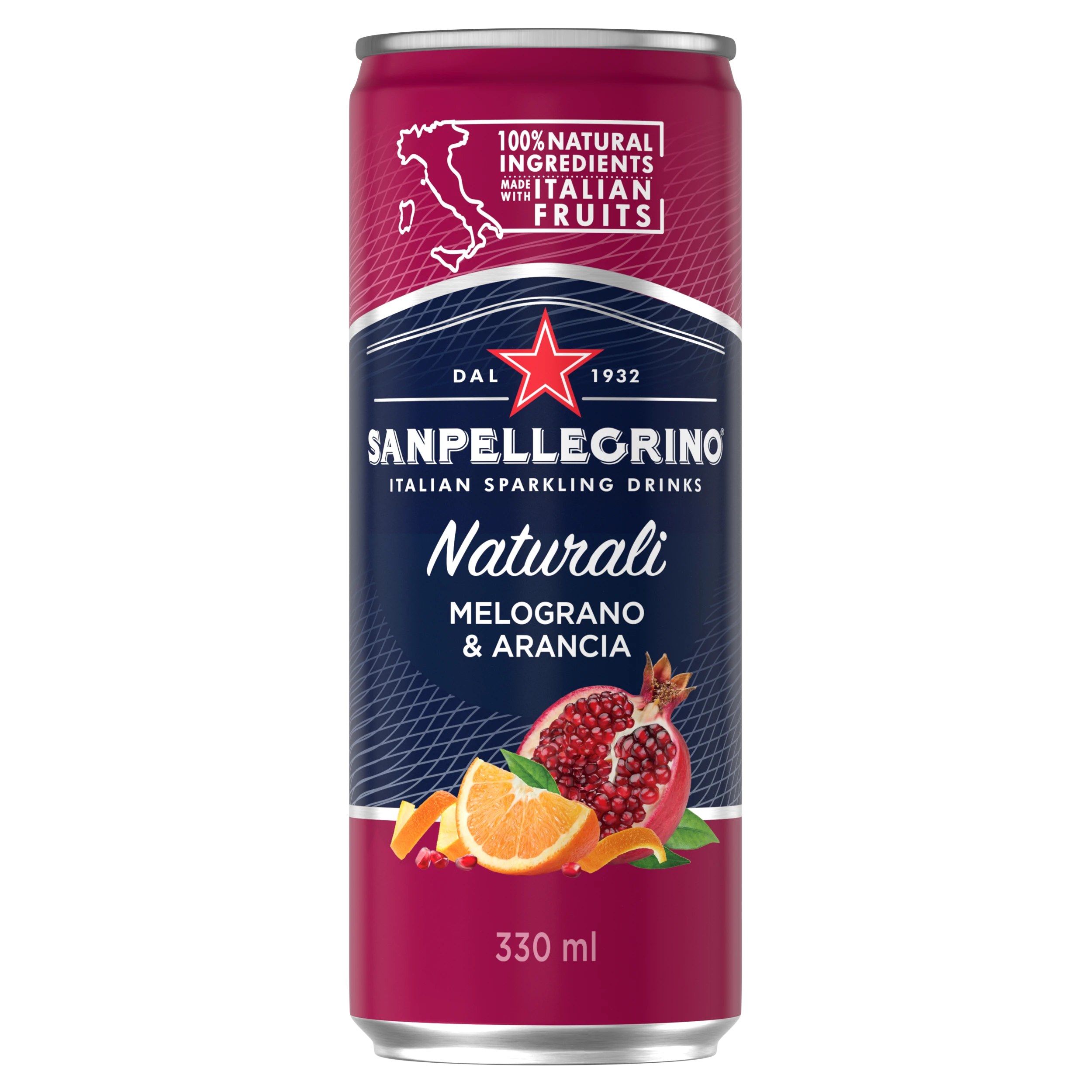 Sanpellegrino Naturali Melograno & Arancia  0.33 l