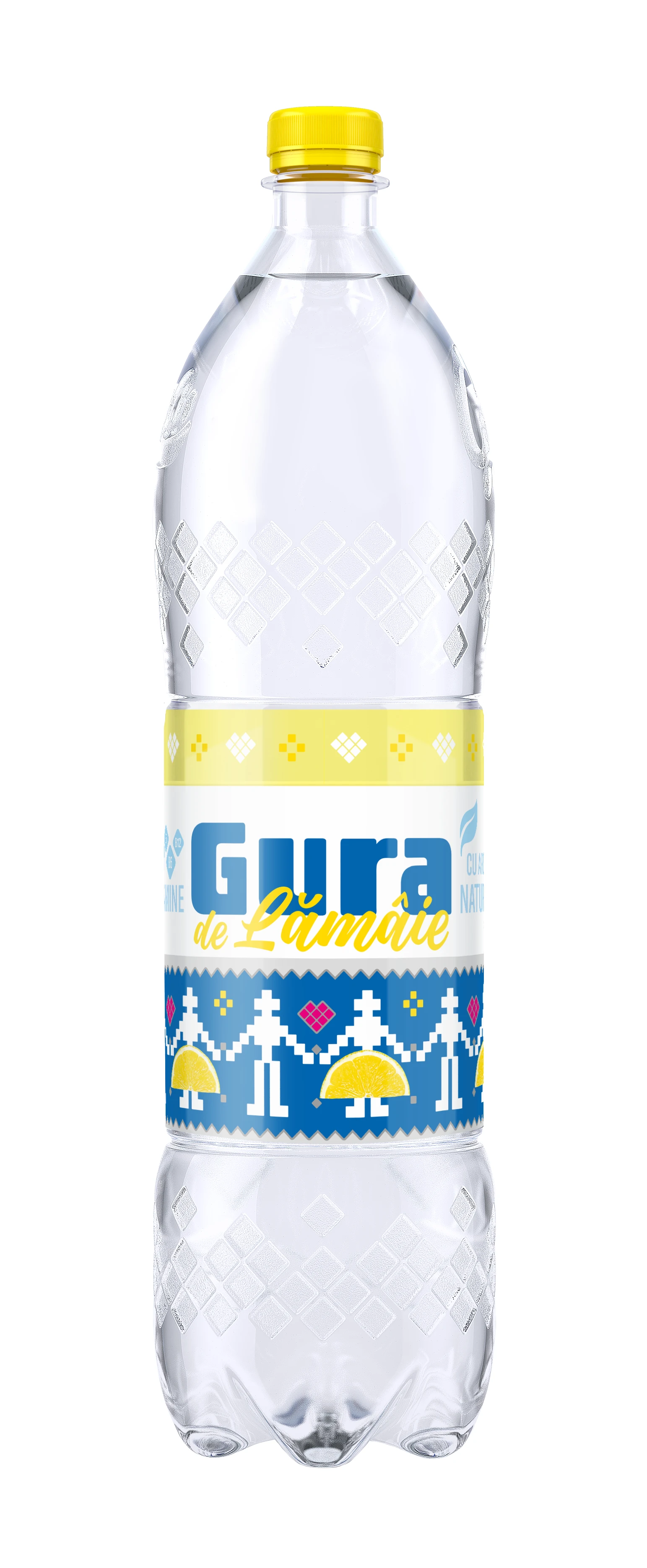 Gura Căinarului Lămâie carb. 1.5 l, 6 buc