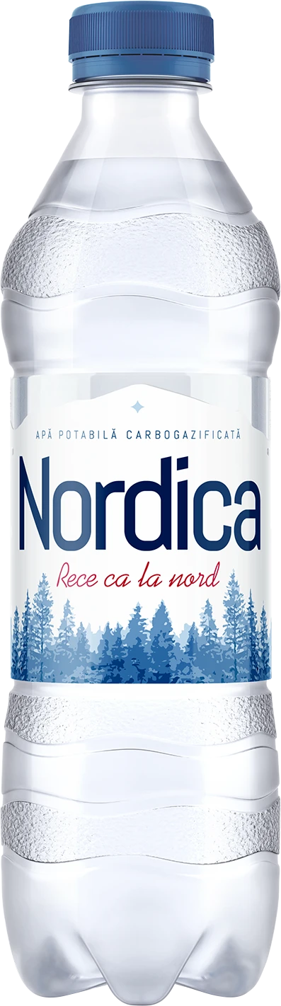 Nordica carbogazasă 0.5 l, 12 buc