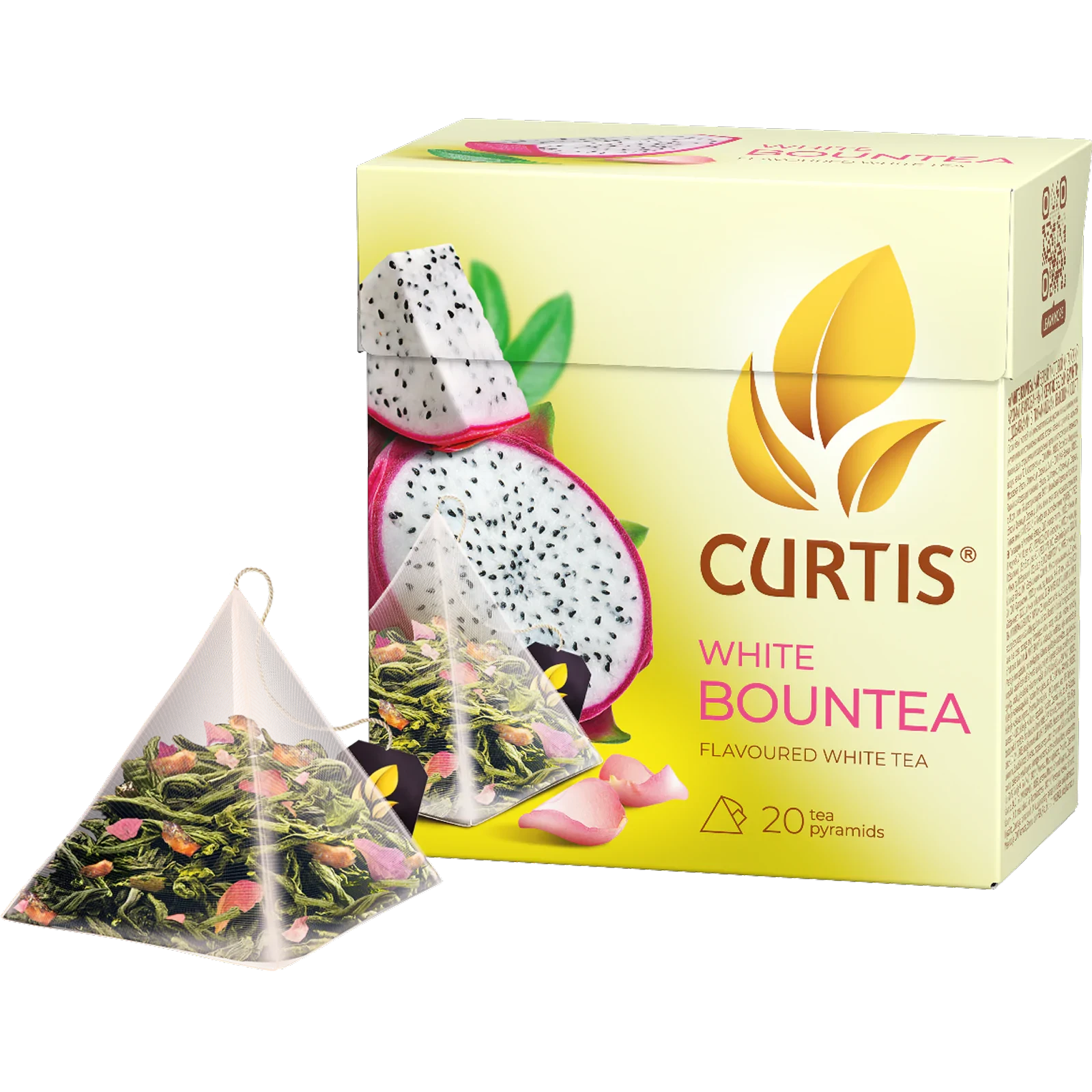 Ceai Curtis White Bountea, 20 piramide