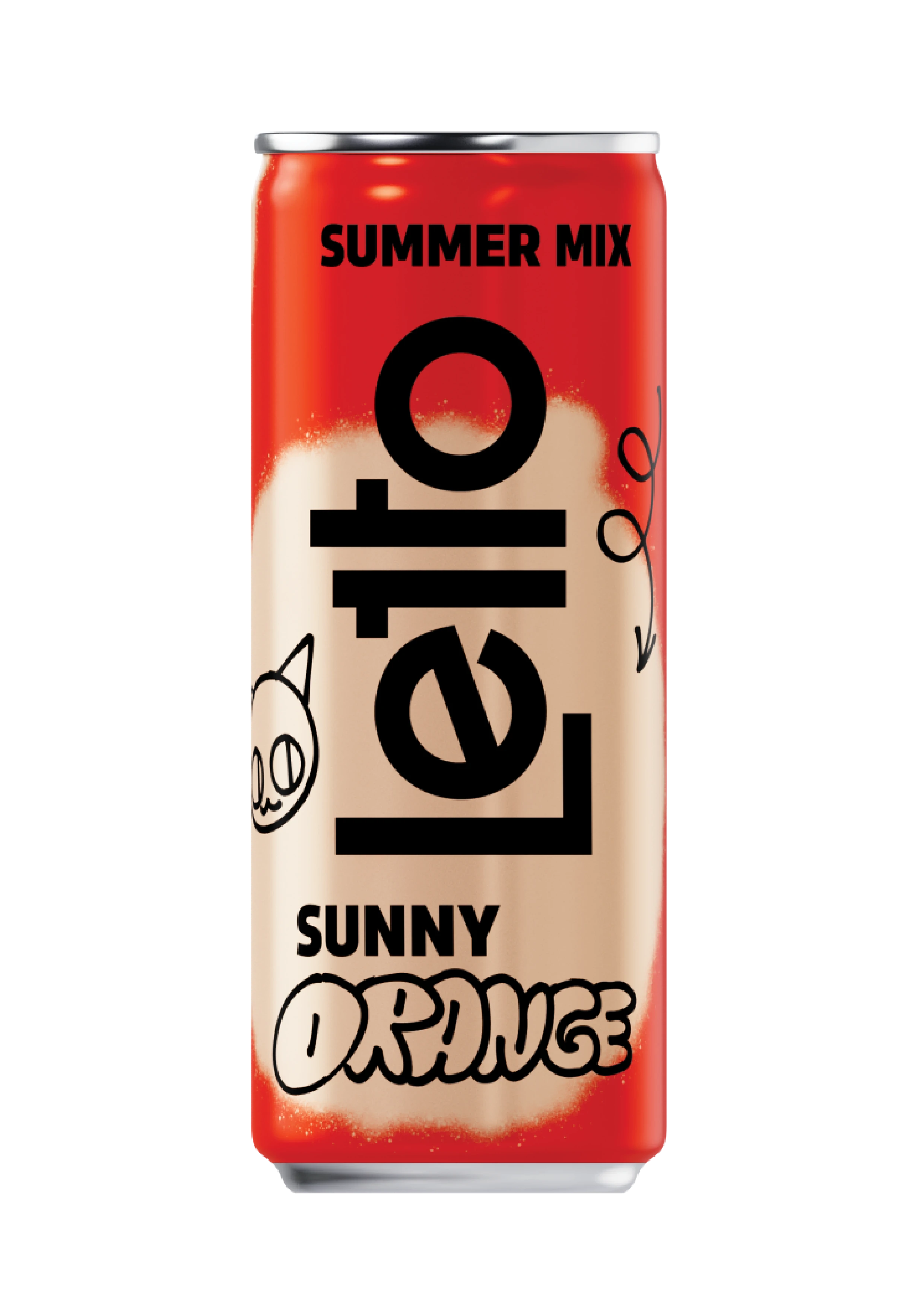 Letto Crazy Sunny Orange 0.25 l, 6 buc 