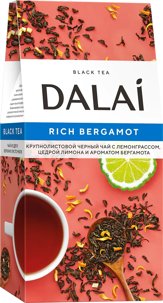 Ceai Dalai Rich Bergamot, 80 g