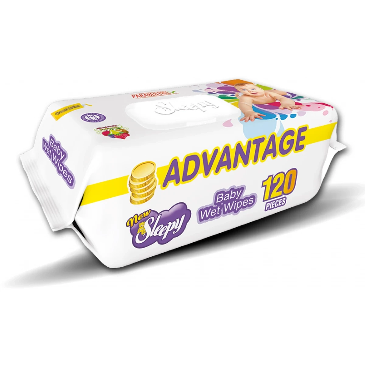 Șervețele umede Sleepy Advantage 120 buc