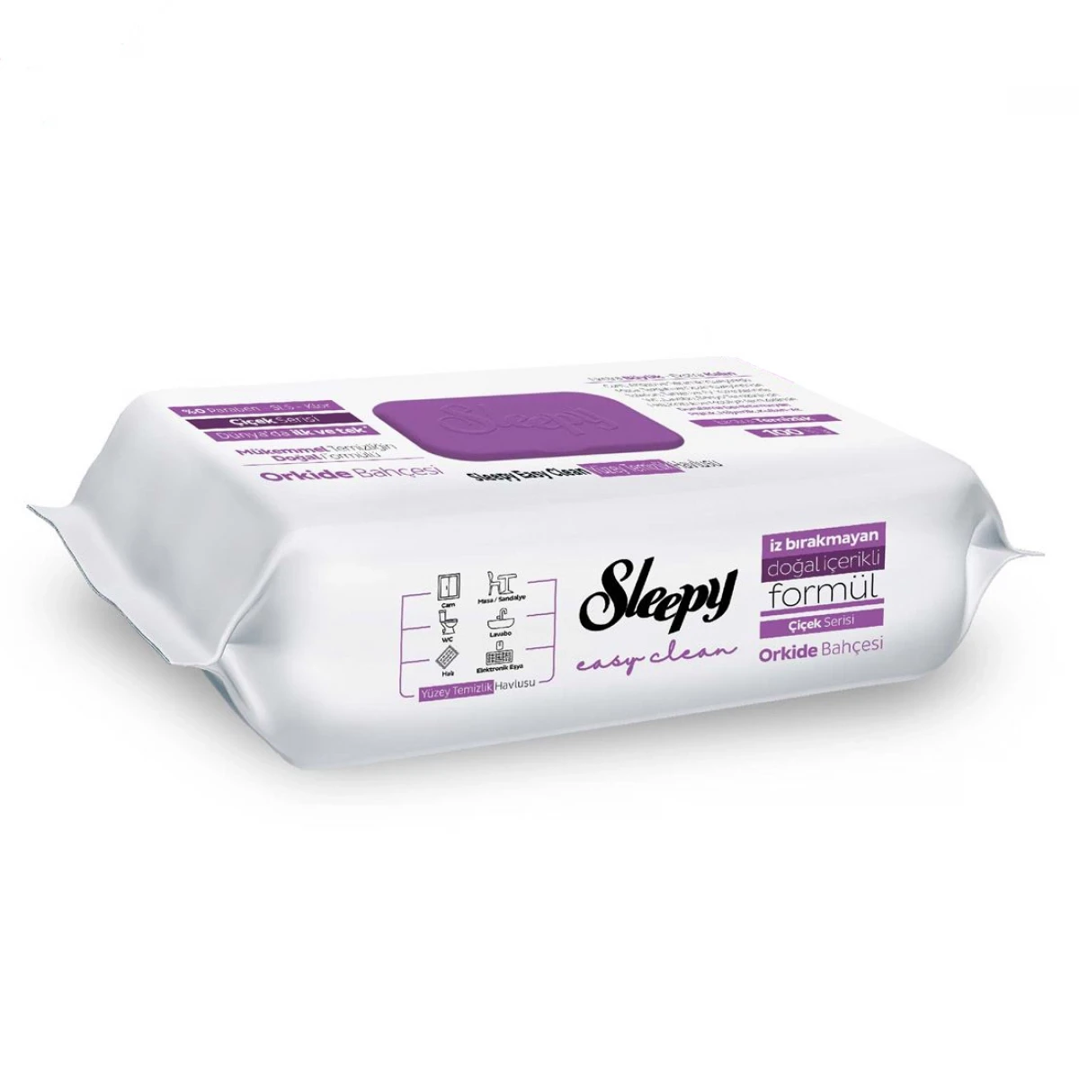 Prosoape umede Sleepy Eazy Clean Orchid 100 buc