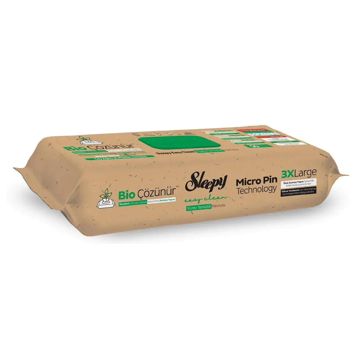 Șervețele Sleepy Bio Eazy Clean 50 buc 