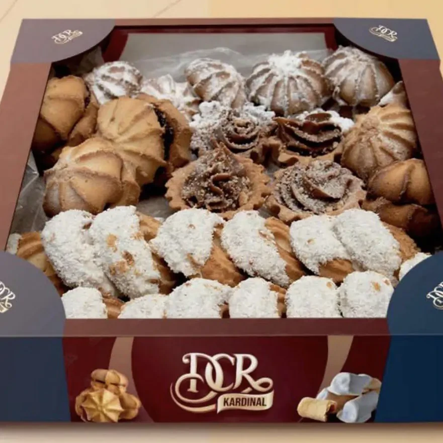 Biscuiți asortați Korzinca în cutie, 700 g