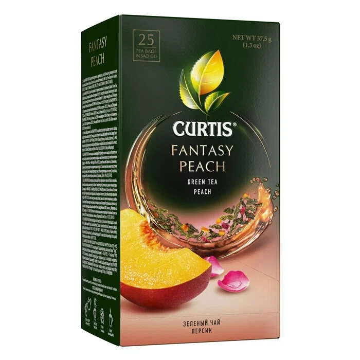 Ceai Curtis Fntasy Peach 25 pliculețe