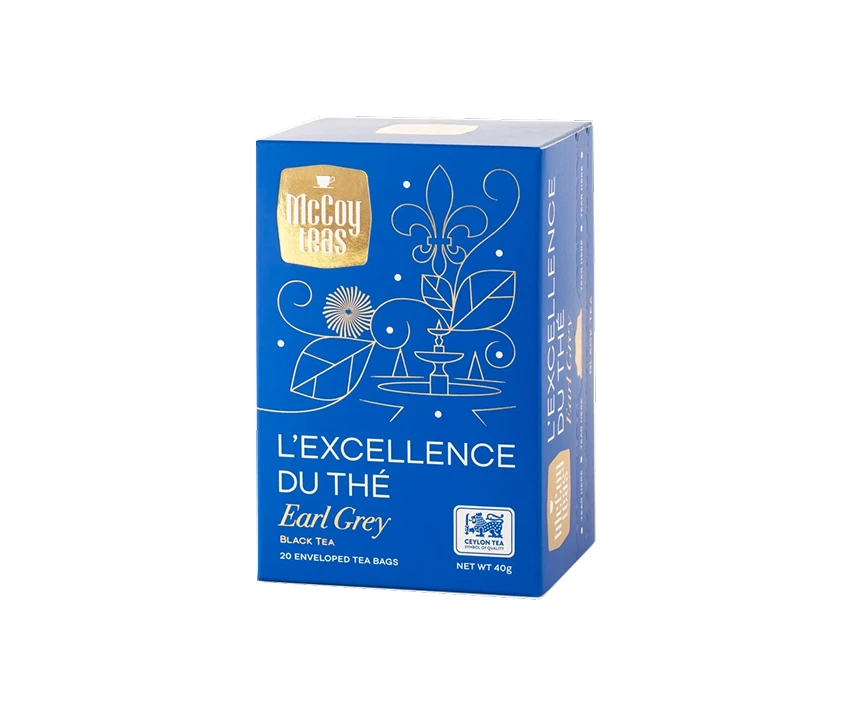 Ceai McCoy L'excellence du the Earl Grey, 20 pachețele