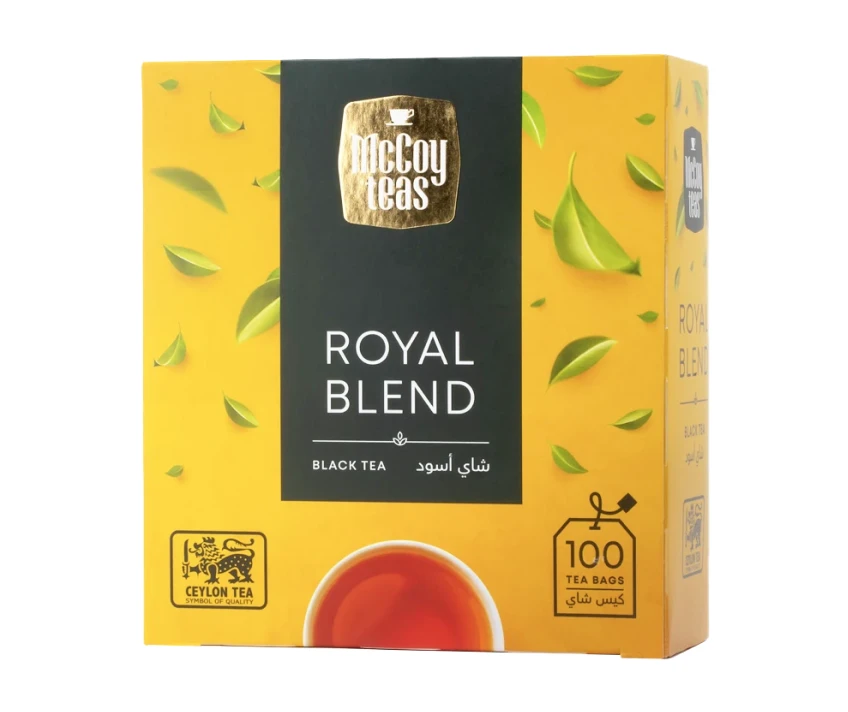 Ceai McCoy Royal Blend, 100 pachețele
