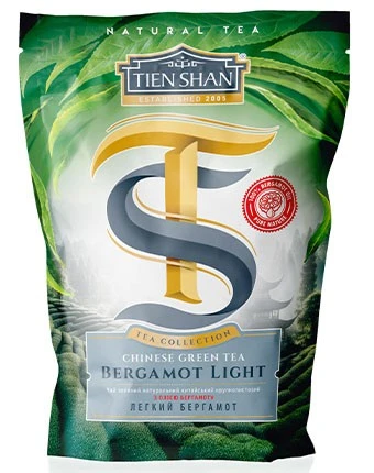 Ceai Tien Shan Bergamot Light Green 80 g