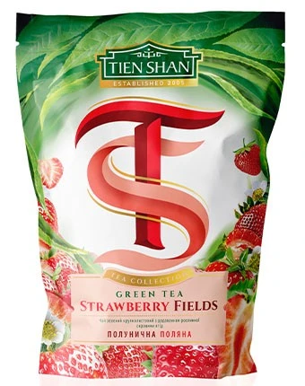 Ceai Tien Shan Strawberry Fields Green 80 g