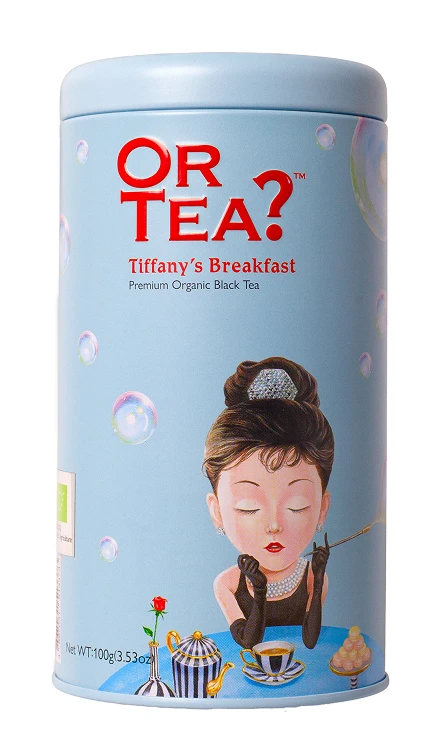 Ceai negru Or Tea? Tiffany's Breakfast, 100 g cutie metalică