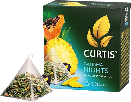 Ceai Curtis Bahama Nights, 20 piramide