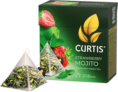 Ceai Curtis Strawberry Mojito 20 piramide