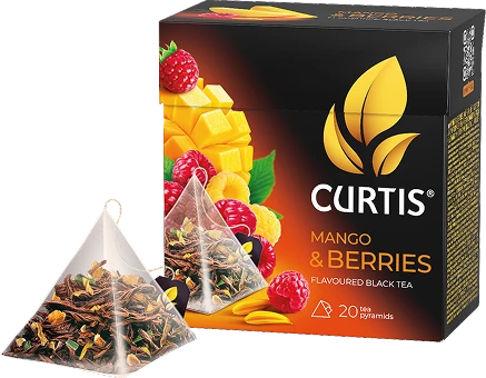 Ceai Curtis Mango & Berries, 20 piramide