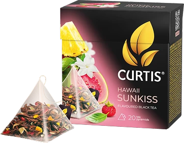 Ceai Curtis Hawai Sunkiss, 20 piramide