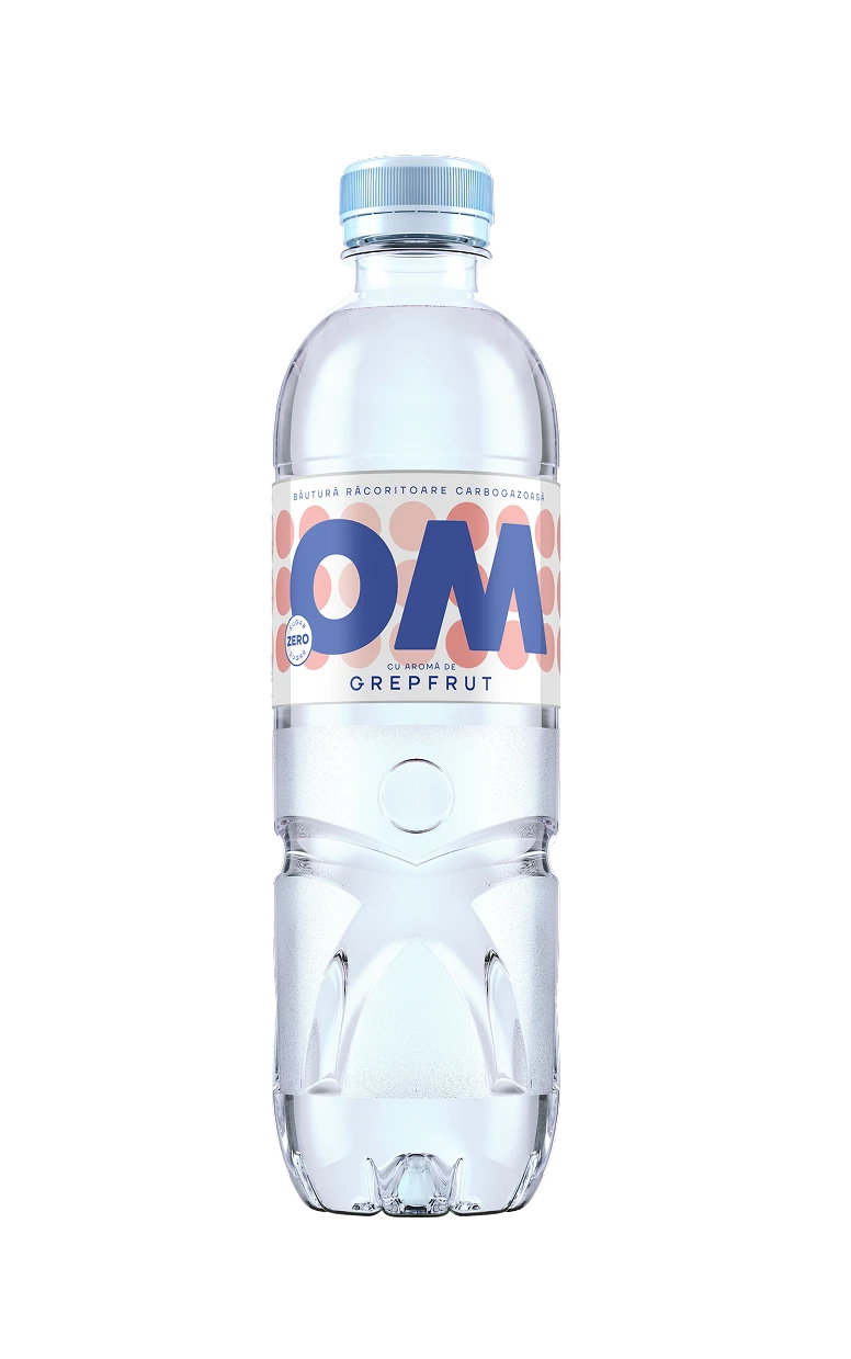 OM Flavored Grepfrut 0.5 l carbogazoasă