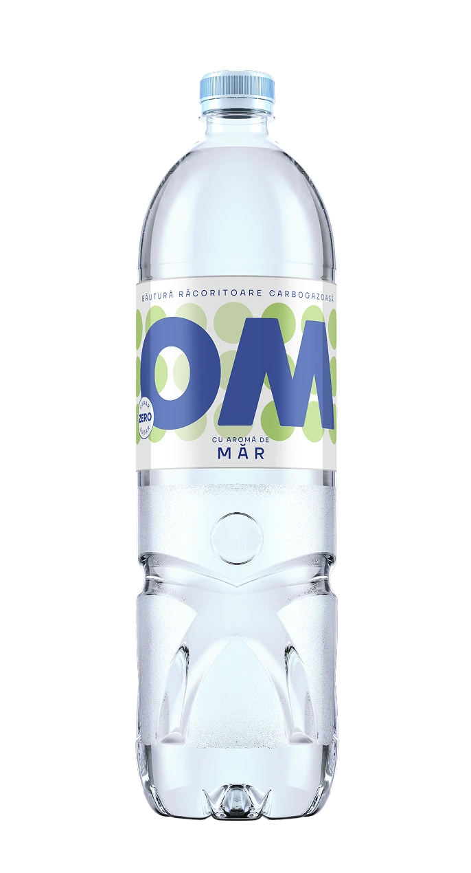 OM Flavored Măr 1.5 l carbogazoasă