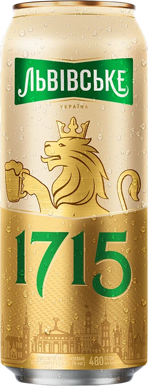 Bere Lvivske 1715 0.48 l can
