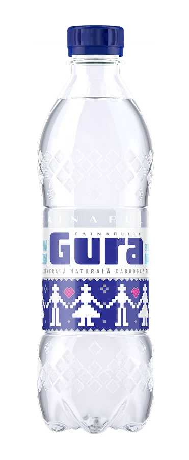 Gura Căinarului carb. 0.5 l, 12 buc 