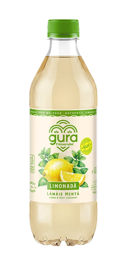 Gura Căinarului Limonadă Lămâie și Mentă 0.5 l 12 buc
