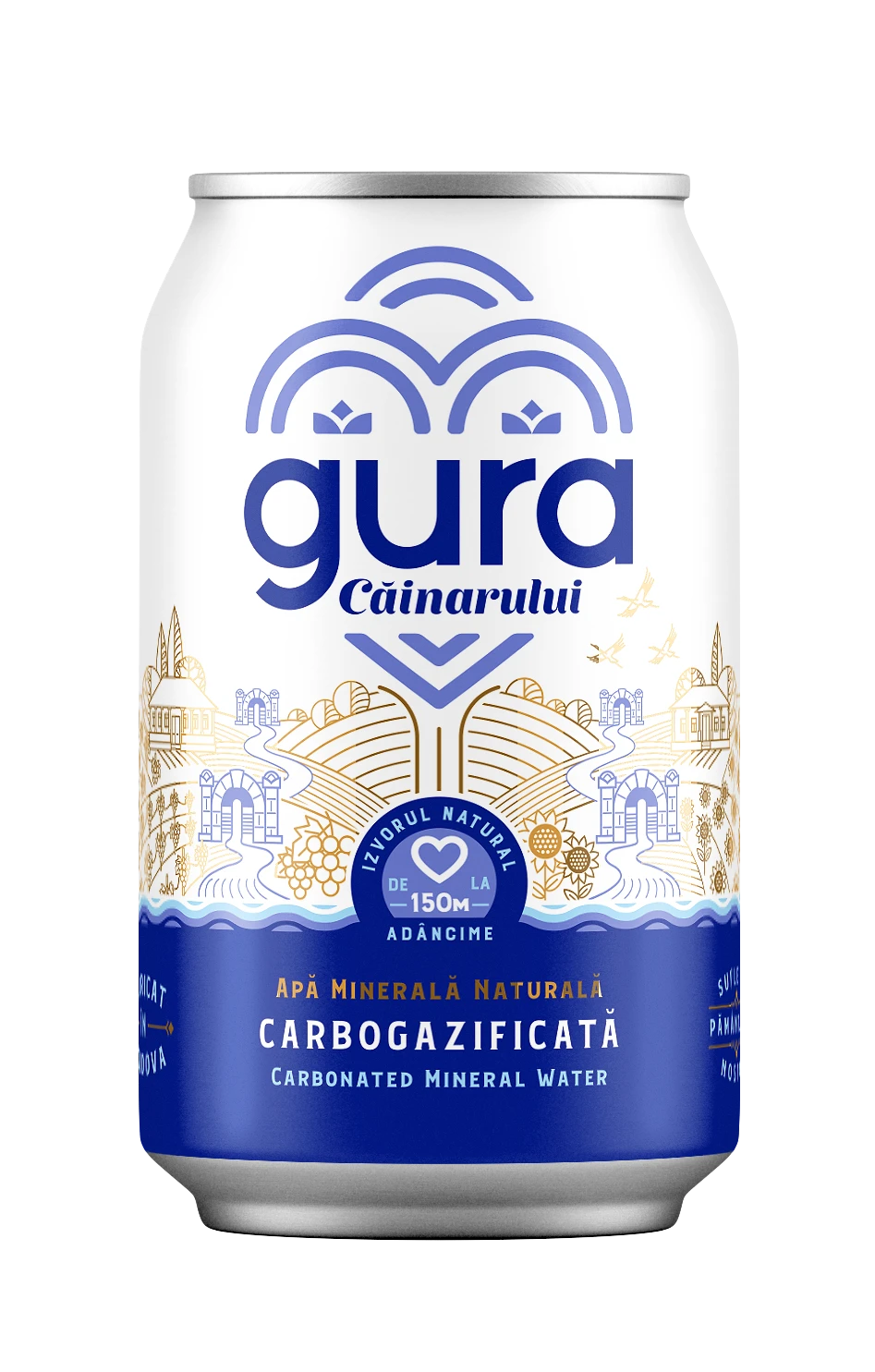 Gura Cainarului Gazata CAN 0.33L