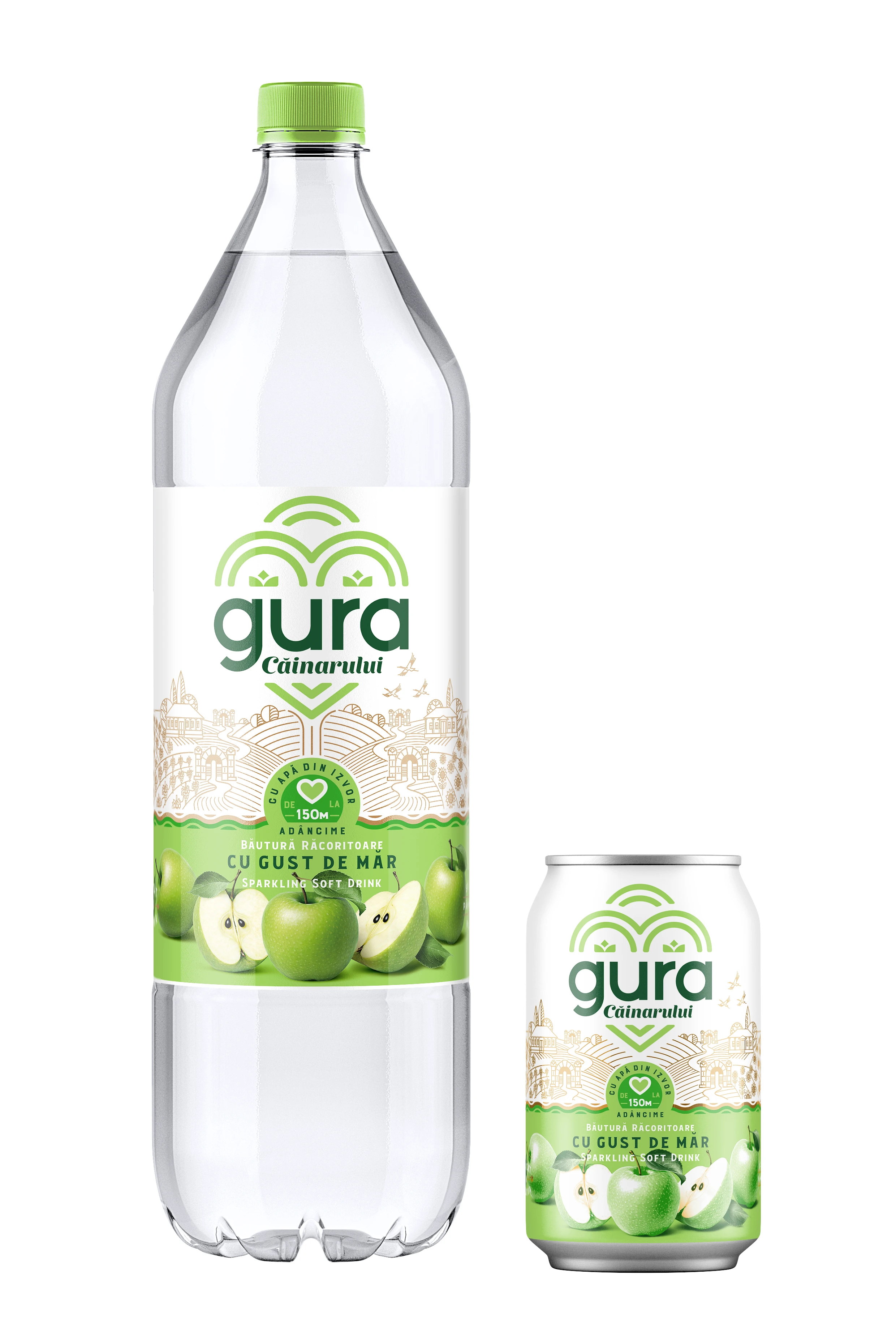 Gura Cainarului Măr CAN 0.33L