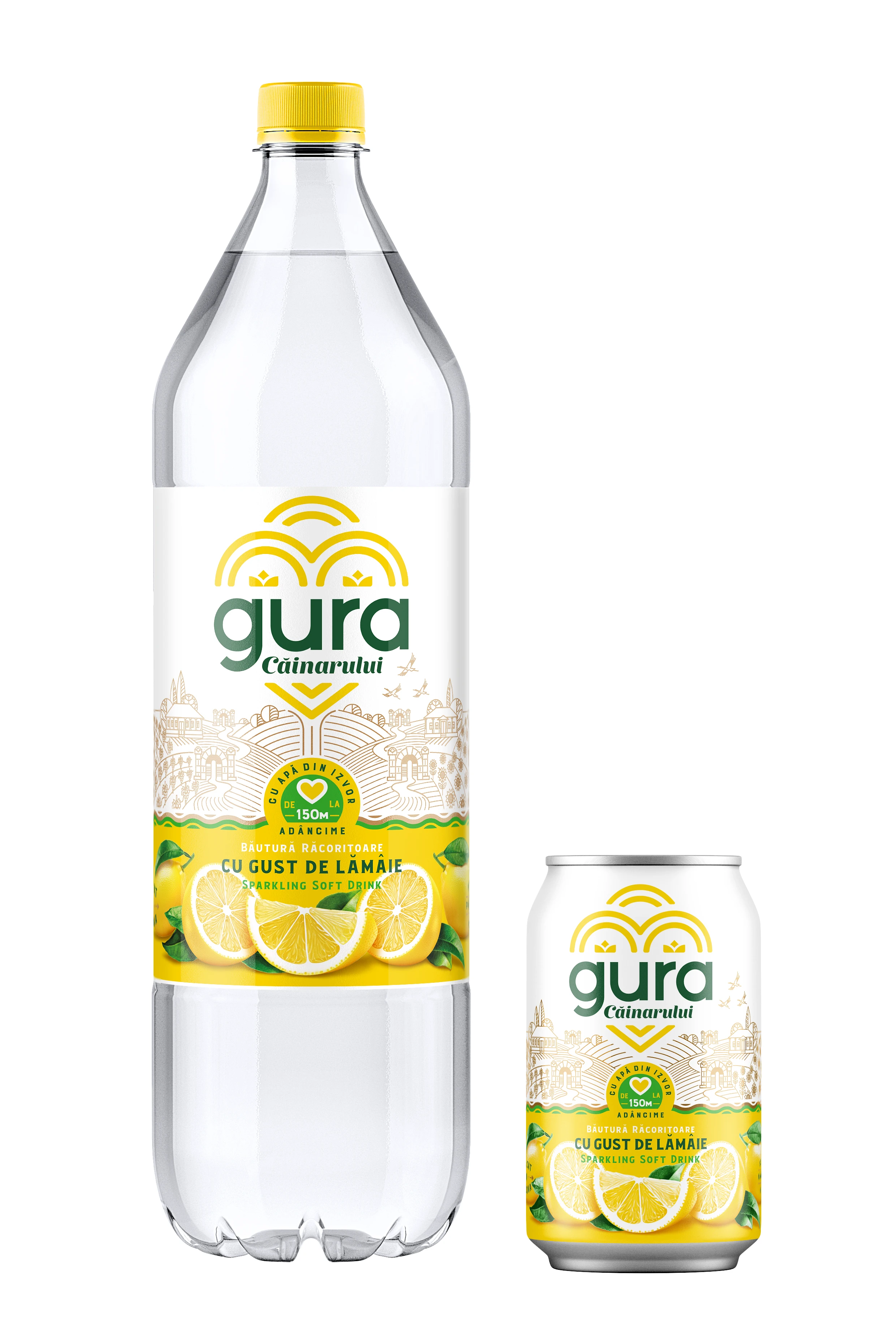 Gura Cainarului Лимон Ж/Б 0.33L 