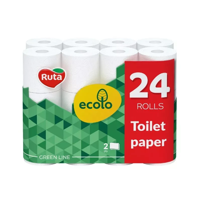 Hirtie igienica Ruta Ecolo 24 role