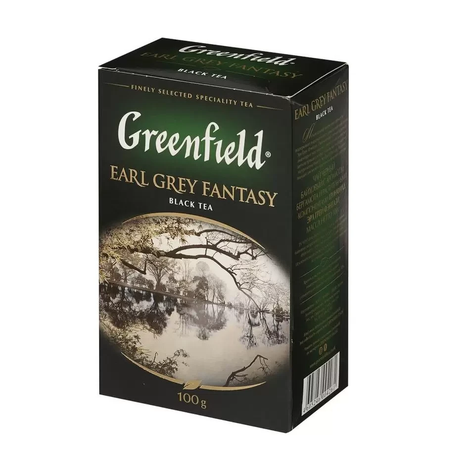 Ceai Greenfield Earl Grey infuzie 100 g