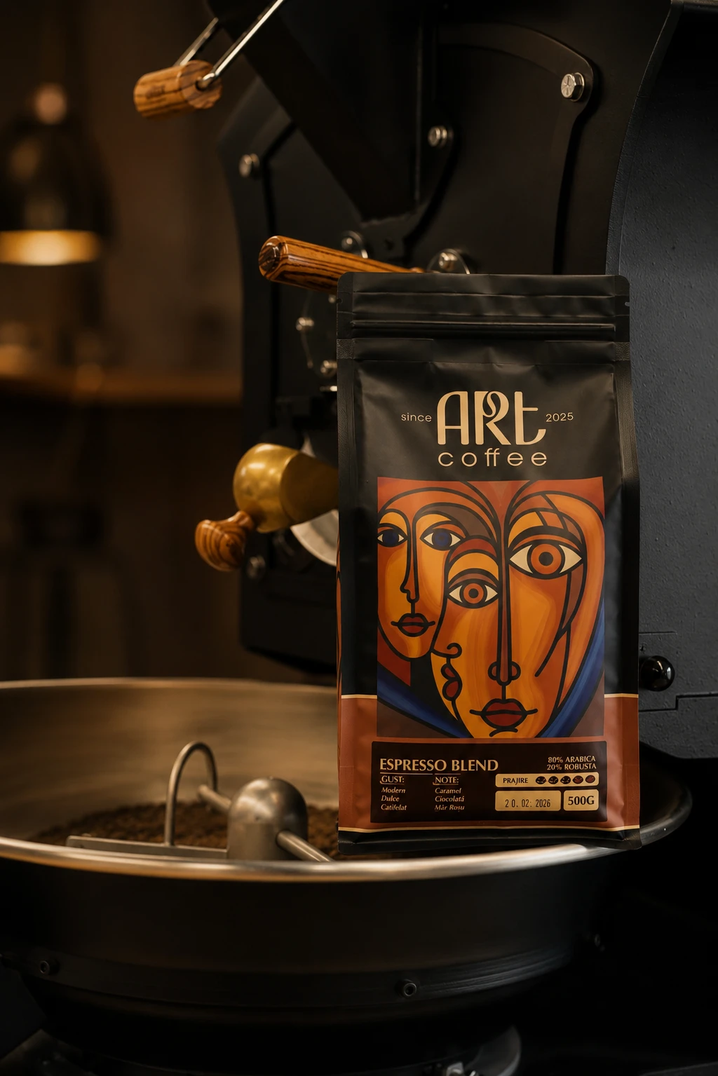 Cafea Art Coffe Espresso Blend în boabe 500 g