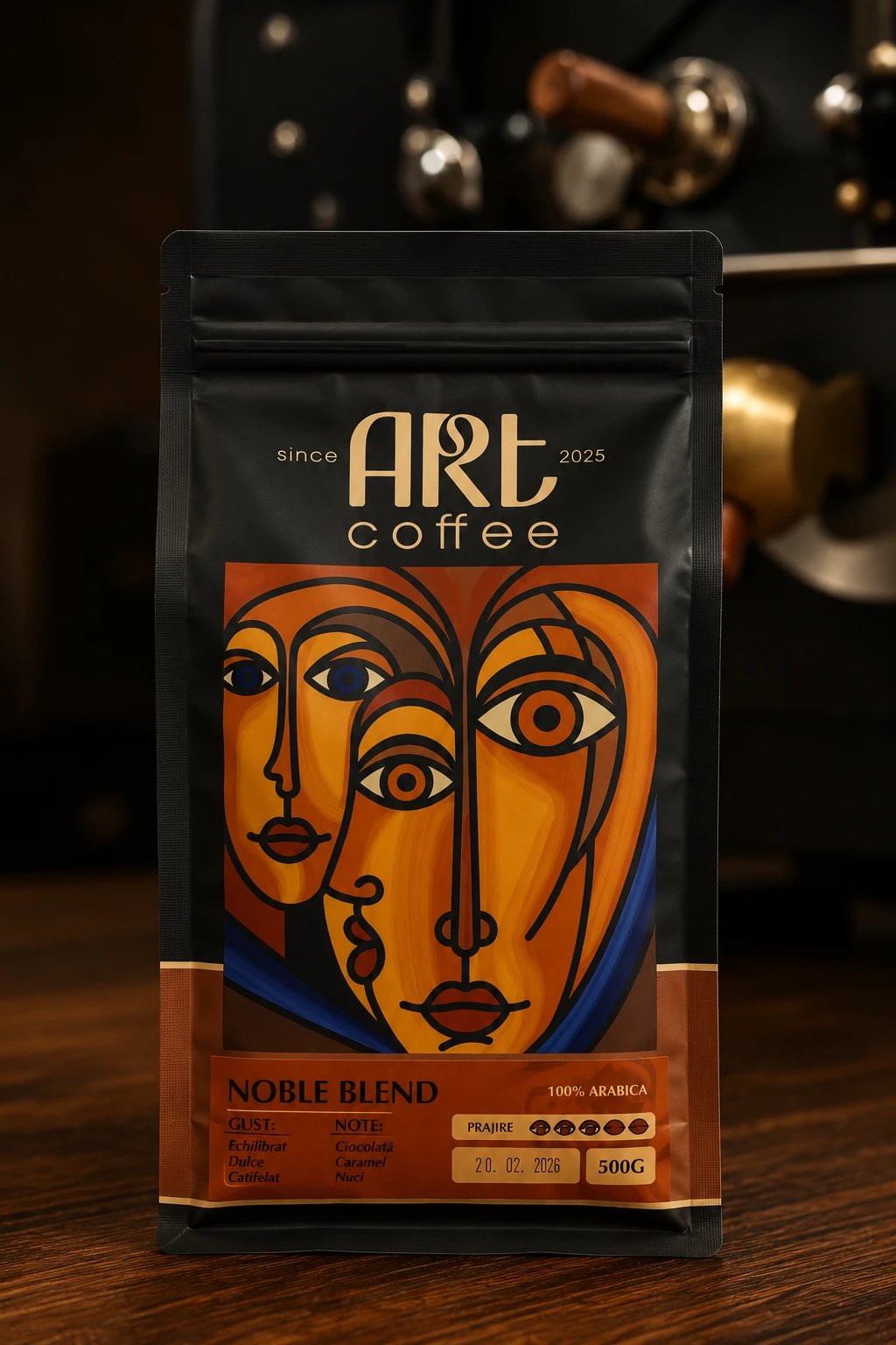 Cafea Art Coffe Noble Blend în boabe 500 g