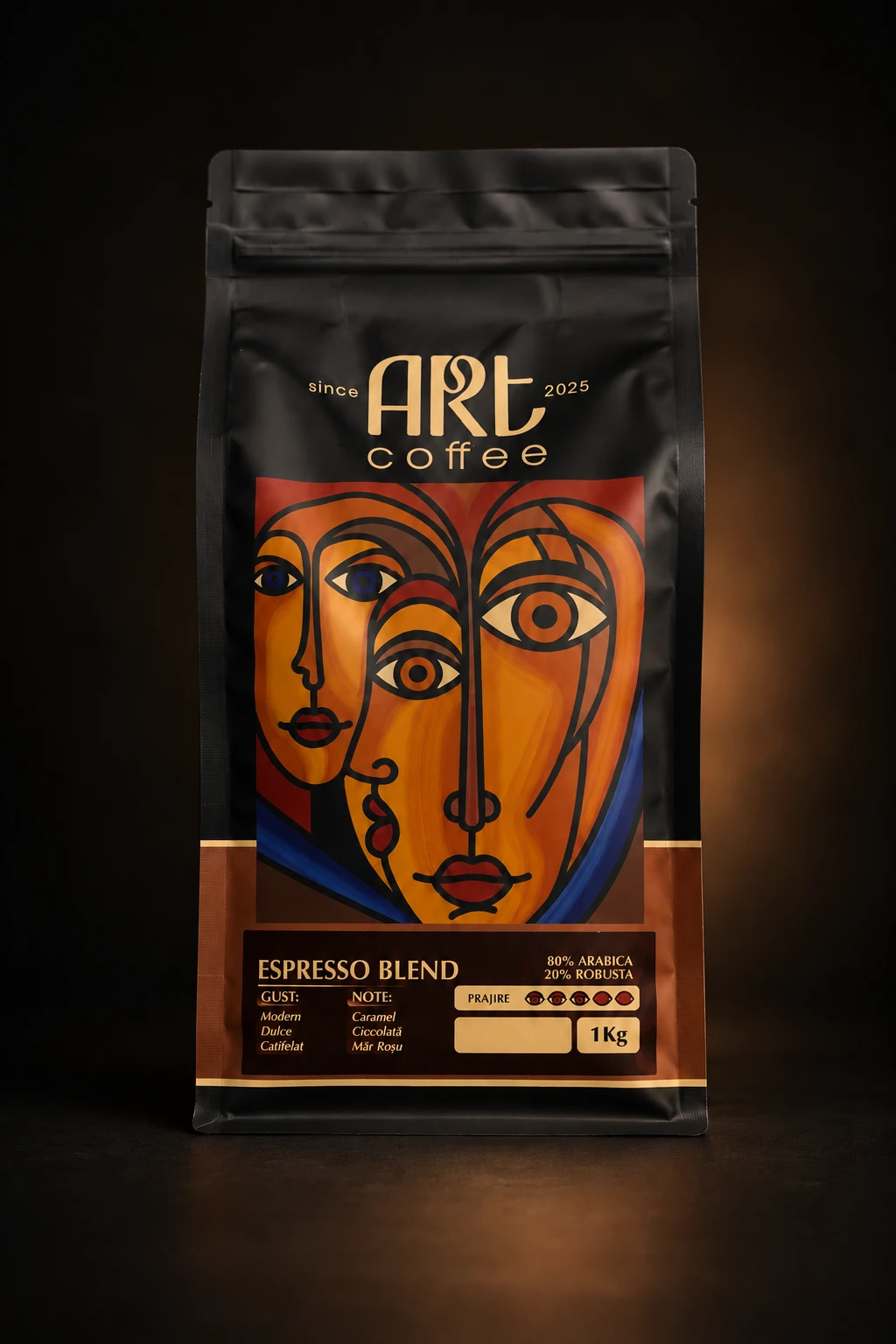 Cafea Art Coffe Espresso Blend în boabe 1000 g
