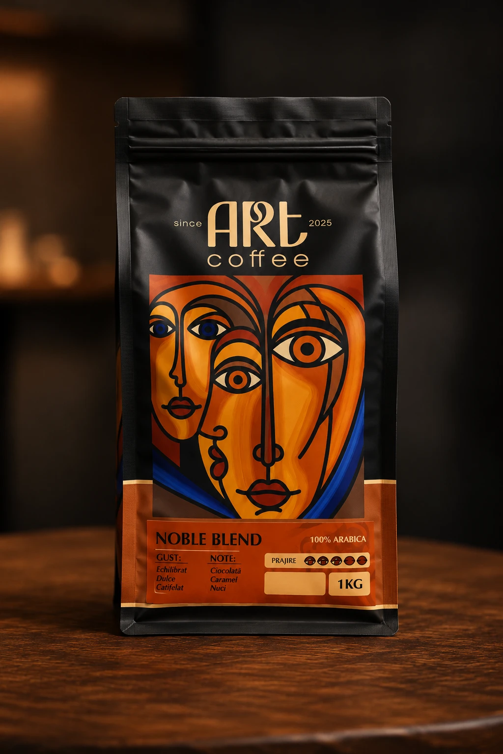 Cafea Art Coffe Noble Blend în boabe 1000 g